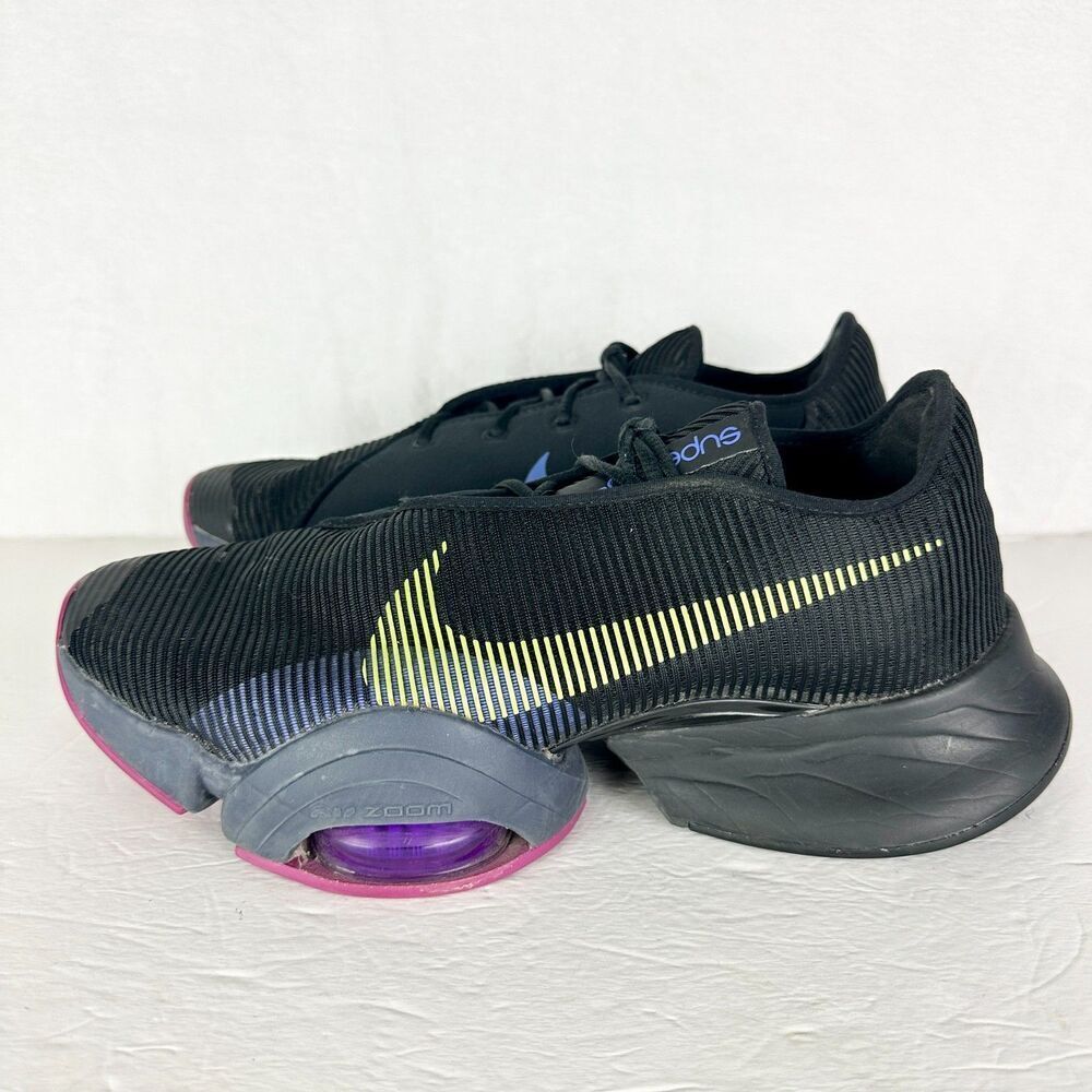 Nike Women's Air Zoom SuperRep 2 Sneakers Size 10 Black Red Plum CU5925-010